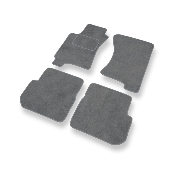 Velour gulvmåtter til Subaru Impreza I Coupé, Stationcar, Sedan (1992-2000) - grå