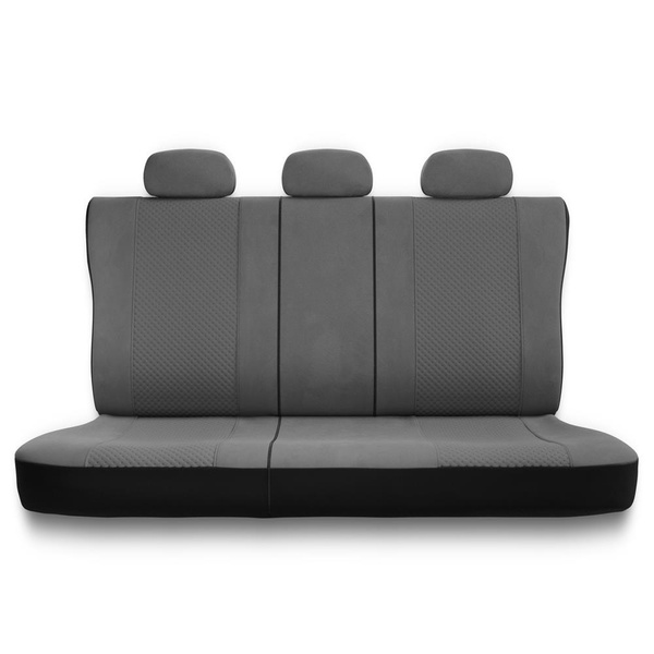 Universelle sædebetræk til biler til Toyota Corolla VII, VIII, IX, X, XI, XII (1991-....) - grå