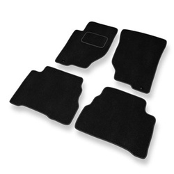 Velour gulvmåtter til Kia Sorento I SUV (2002-2009) - sort