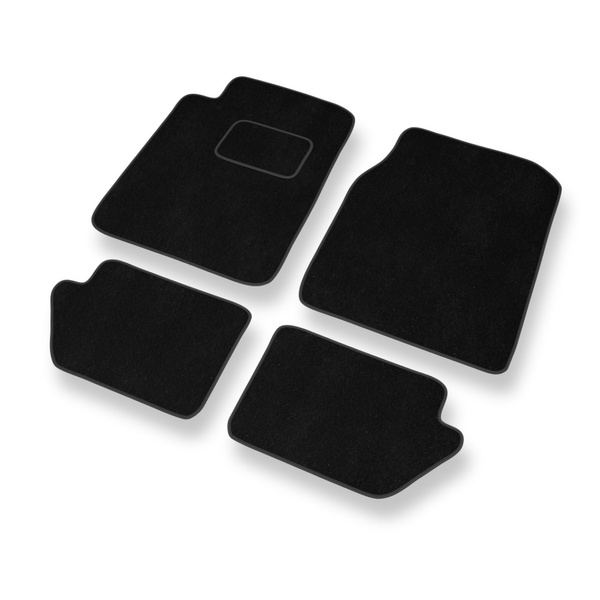 Velour gulvmåtter til Chrysler Sebring II Cabriolet, Sedan (2001-2006) - sort