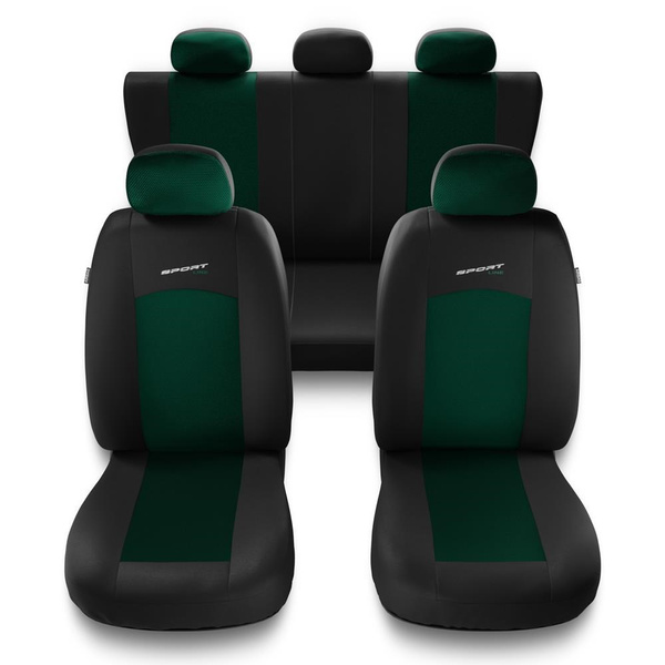 Universelle sædebetræk til biler til Peugeot 306 (1993-2003) - grön