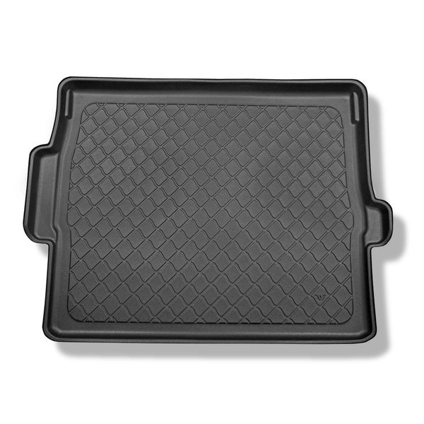 Gulvmåtte til bagagerum Peugeot 3008 II SUV (11.2016-....) - øverste bagagerum (ens tærskelværdi); bevægeligt gulv i øverste position; ikke til hybridversionen
