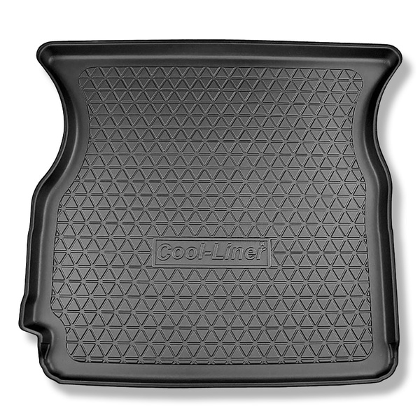 Gulvmåtte til bagagerum Tesla Model X SUV (10.2016-12.2020) - øverste bagagerum; 5/6/7 sæder; til 2. sæderække (3. række sænket)