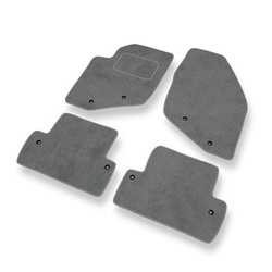 Velour gulvmåtter til Volvo S60 I Sedan (2000-2009) - grå