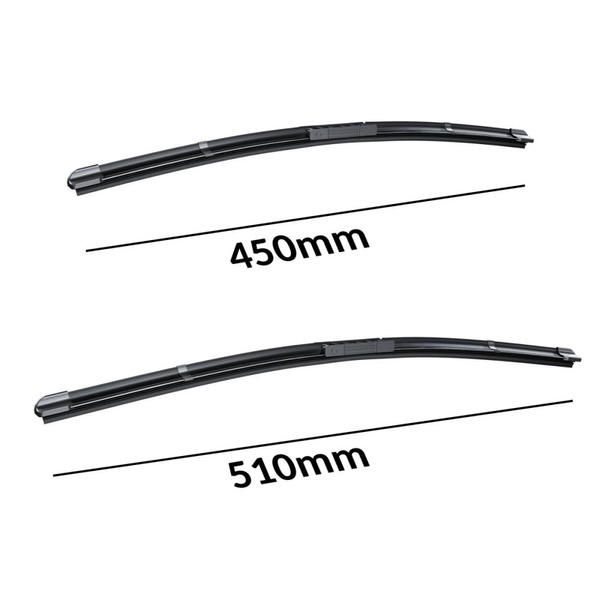 Vinduesviskere til forruden til Opel Tigra B Twin Top Cabriolet (06.2004-12.2009) - Flad viskerblade