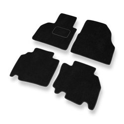 Velour gulvmåtter til Renault Kangoo II Varevogn (2012-2021) - sort
