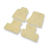 Velour gulvmåtter til Lexus IS II XE20 Sedan (2005-2012) - beige