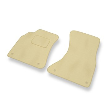 Velour gulvmåtter til Audi A5 I 8T (2007-2016) - beige