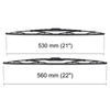 Vinduesviskere til forruden til Alfa Romeo 156 Sedan (10.1997-12.2005) - Standard viskerblade