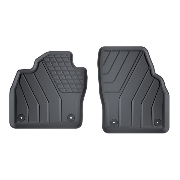 TPE-gulvmåtter til Skoda Kamiq Crossover (2019-....)