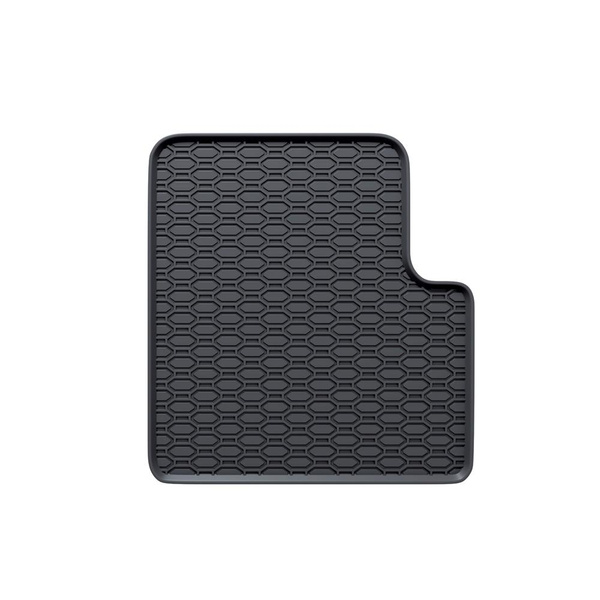 Gummigulvmåtter til biler Fiat Panda III Hatchback (2012-....) - sort - 4 stk.