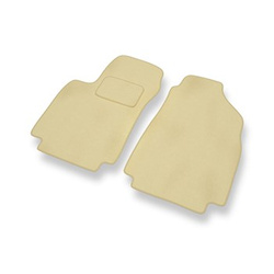 Velour gulvmåtter til Hyundai Matrix Minivan (2001-2010) - beige