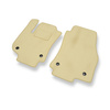 Velour gulvmåtter til Opel Zafira B Minivan (2005-2012) - beige
