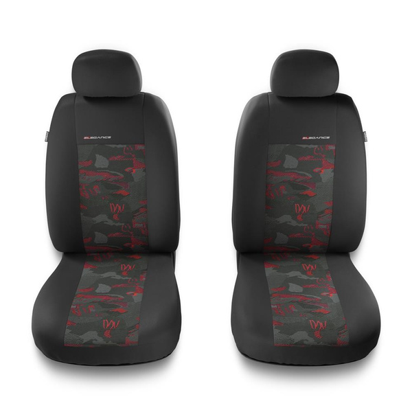 Universelle sædebetræk til biler til Suzuki Swift III, IV, V, VI, VII (1996-....) - röd