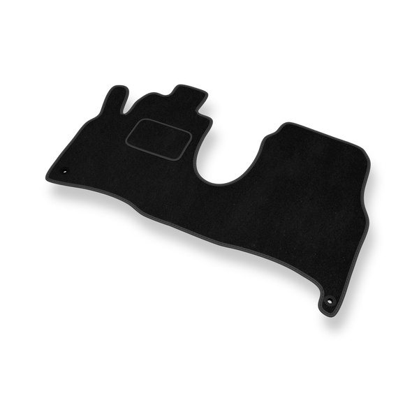 Velour gulvmåtter til Peugeot 807 Minivan (2002-2014) - sort