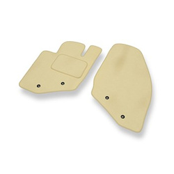 Velour gulvmåtter til Volvo S80 I Sedan (1998-2006) - beige