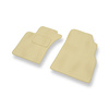 Velour gulvmåtter til Mercedes-Benz M-Klasse W163 SUV (1997-2005) - beige