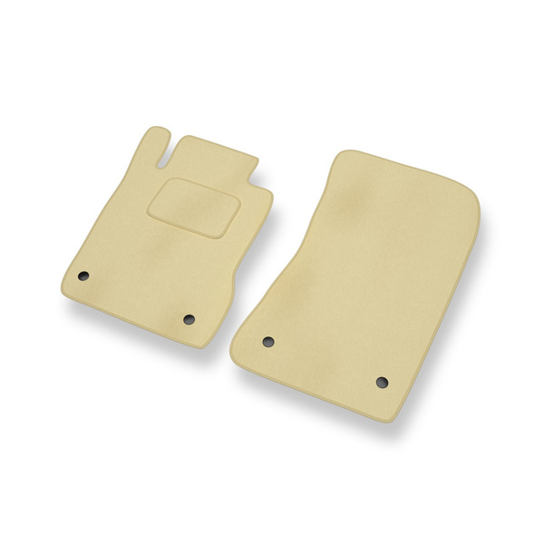 Velour gulvmåtter til Mercedes-Benz E-Klasse W211 Stationcar, Limousine (2002-2009) - beige