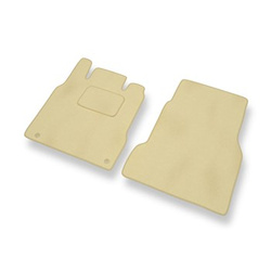 Velour gulvmåtter til Mercedes-Benz A-Klasse W168 Hatchback (1997-2004) - beige