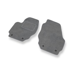 Velour gulvmåtter til Volvo S80 II Sedan (2006-2016) - grå