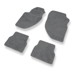Velour gulvmåtter til Alfa Romeo 166 I Sedan (1998-2003) - grå