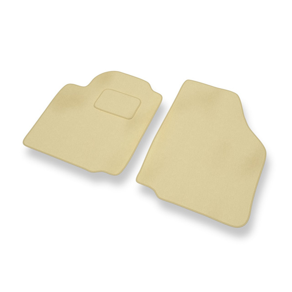 Velour gulvmåtter til Ford Fiesta IV Hatchback, Varevogn (1995-2002) - beige