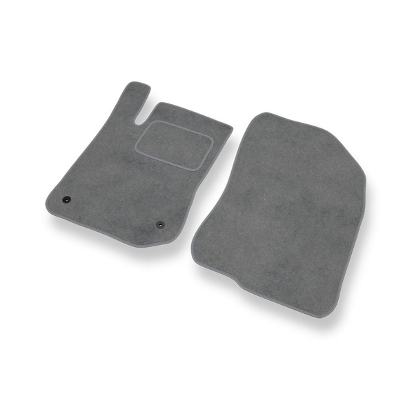 Velour gulvmåtter til Peugeot 208 Hatchback (2012-2019) - grå