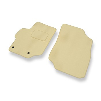 Velour gulvmåtter til Citroen C-Elysee II Sedan (2012-2021) - beige