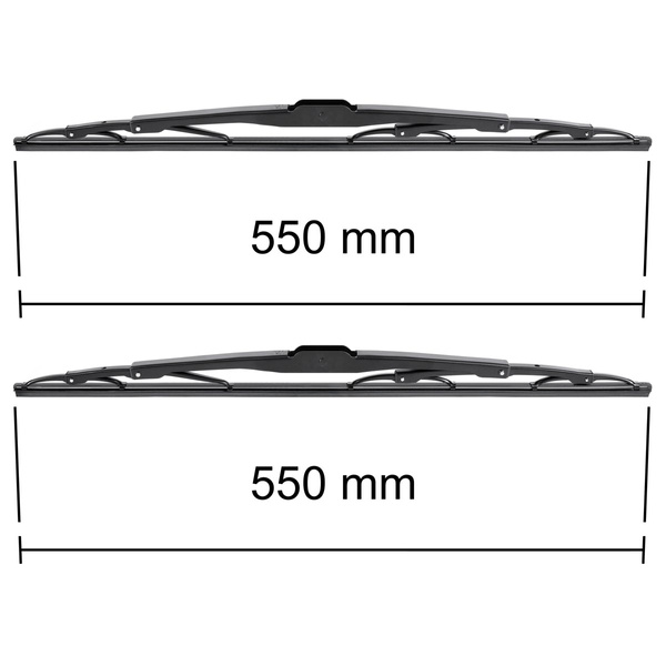 Vinduesviskere til forruden til DAF XF 95 Lastbil (1997-2005) - Standard viskerblade