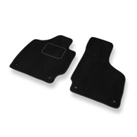 Velour gulvmåtter til Audi TT II 8J (2006-2014) - sort
