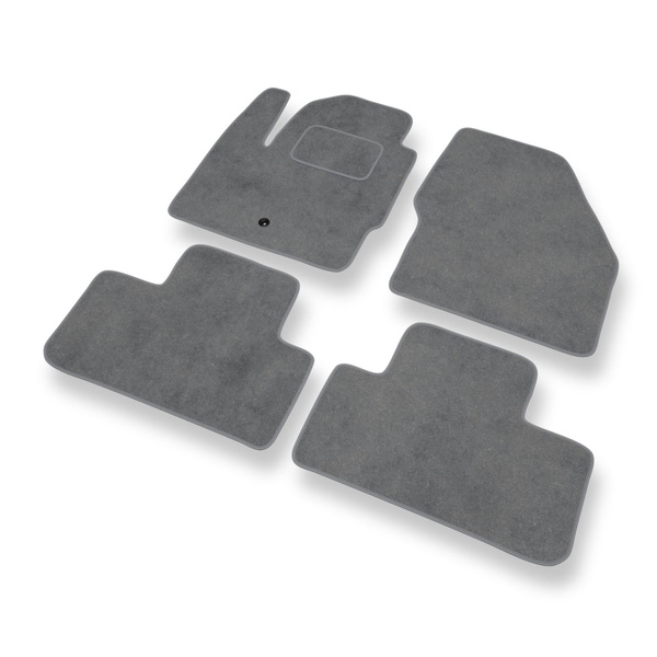 Velour gulvmåtter til Land Rover Freelander II SUV (2006-2014) - grå