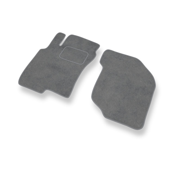 Velour gulvmåtter til Nissan X-trail I SUV (2001-2007) - grå