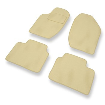 Velour gulvmåtter til Alfa Romeo 164 I Sedan (1987-1997) - beige