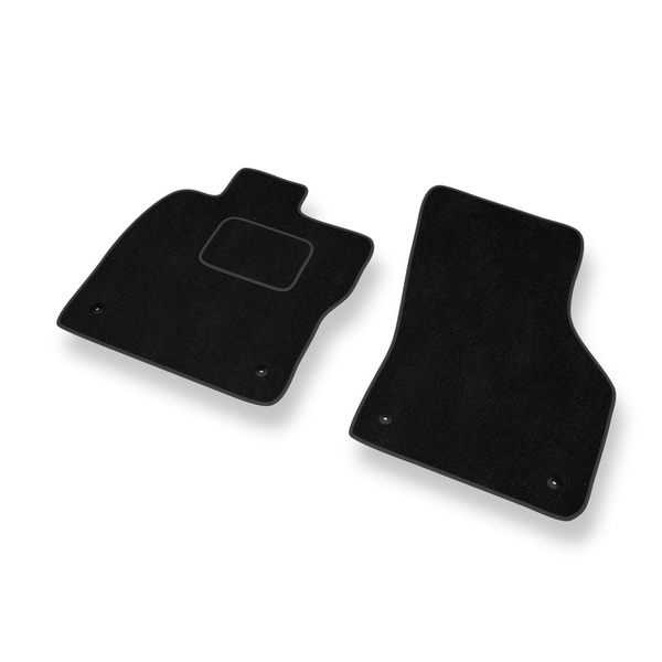 Velour gulvmåtter til Audi A3 III 8V Hatchback, Sportback (2012-2020) - sort