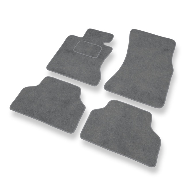 Velour gulvmåtter til BMW 5-serie M5 IV E60 Limousine (2005-2010) - grå