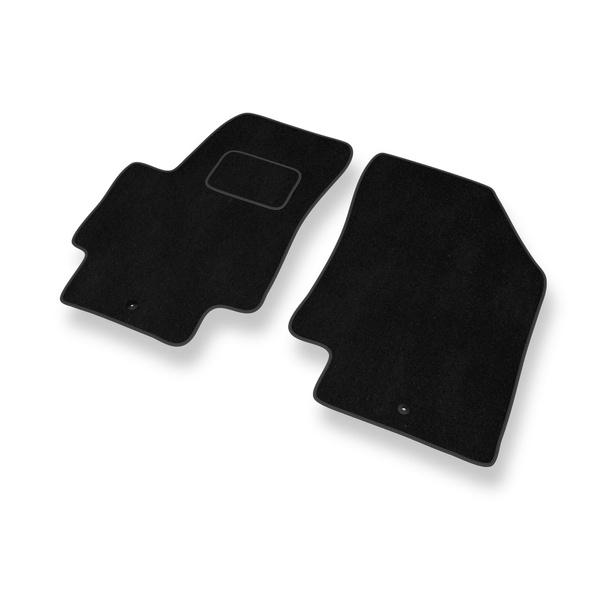 Velour gulvmåtter til Hyundai Accent III Sedan (2006-2011) - sort