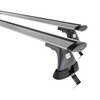 Tagbagagebærer til bil Opel Astra K mk V Sports Tourer (2016-2022) - sølv bagagebærer til taget - lastholder - tagholder - uden monteringselementer - Aluminium