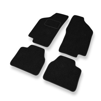 Filtmåtter til Lancia Delta II Hatchback (1993-1999) - sort