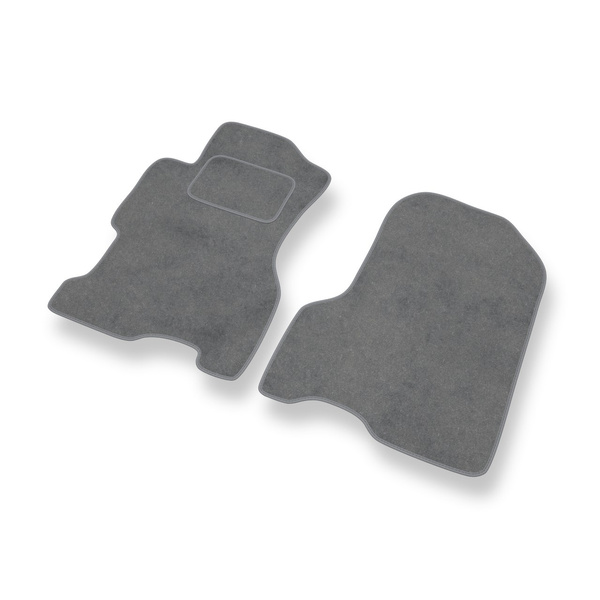 Velour gulvmåtter til Honda Civic VII Coupé, Hatchback, Sedan (2001-2005) 5 døre - grå