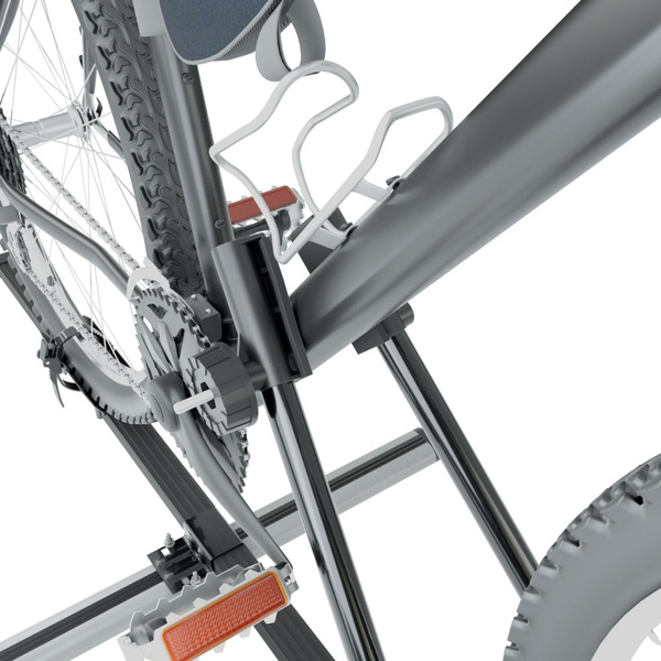 Cykelholder i stål til bilens tag - 2xM-04