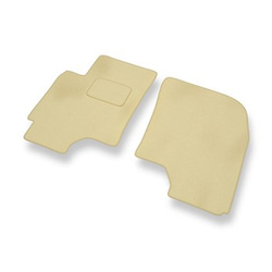 Velour gulvmåtter til Chevrolet Epica Sedan (2006-2011) - beige