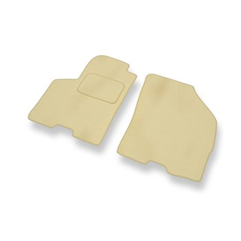 Velour gulvmåtter til Suzuki Baleno II Hatchback (2015-2019) - beige