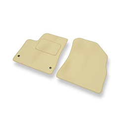 Velour gulvmåtter til Peugeot 5008 I (2009-2016) - beige