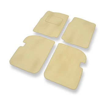 Velour gulvmåtter til Suzuki Vitara I Cabriolet, SUV (1988-1997) - beige