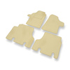Velour gulvmåtter til Mercedes-Benz Vito W639 Varevogn (2003-2014) - beige