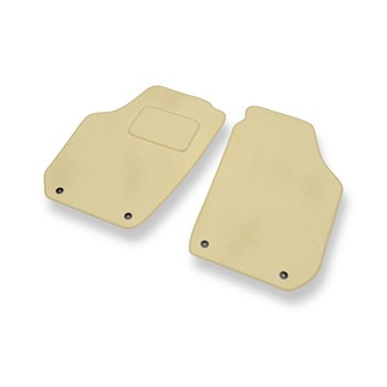 Velour gulvmåtter til Skoda Fabia II Hatchback, Stationcar (2007-2014) - beige