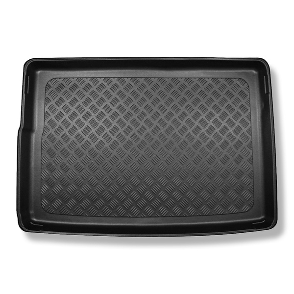 Gulvmåtte til bagagerum Opel Astra K Hatchback (11.2015-12.2021) - øverste bagagerum; Med reservehjul til midlertidig brug