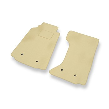 Velour gulvmåtter til Mazda MX-5 III Roadster (2005-2015) - beige
