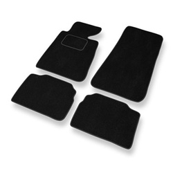 Velour gulvmåtter til BMW 5-serie III E34 (1988-1997) - sort