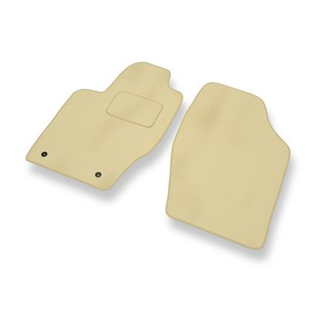 Velour gulvmåtter til Citroen C4 I Hatchback, Sedan (2004-2013) - beige